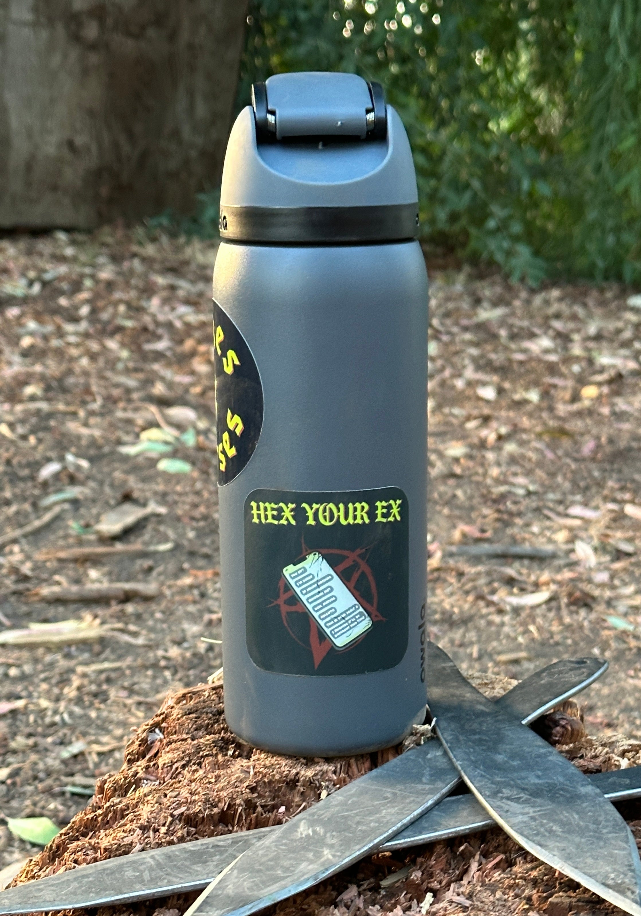 Vinyl sticker two pack, Glossy + Matte