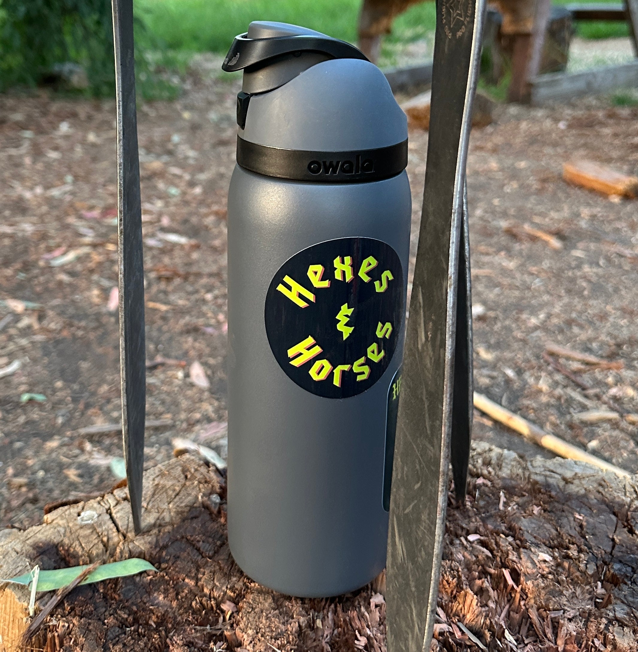 Vinyl sticker two pack, Glossy + Matte