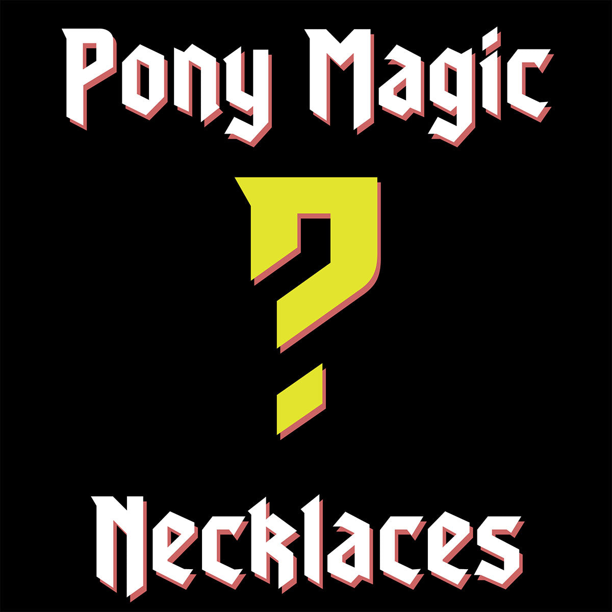 Pony Magic Necklace - Equus Ferus (mystery)