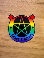 Hexes and Horses Pride - Rainbow