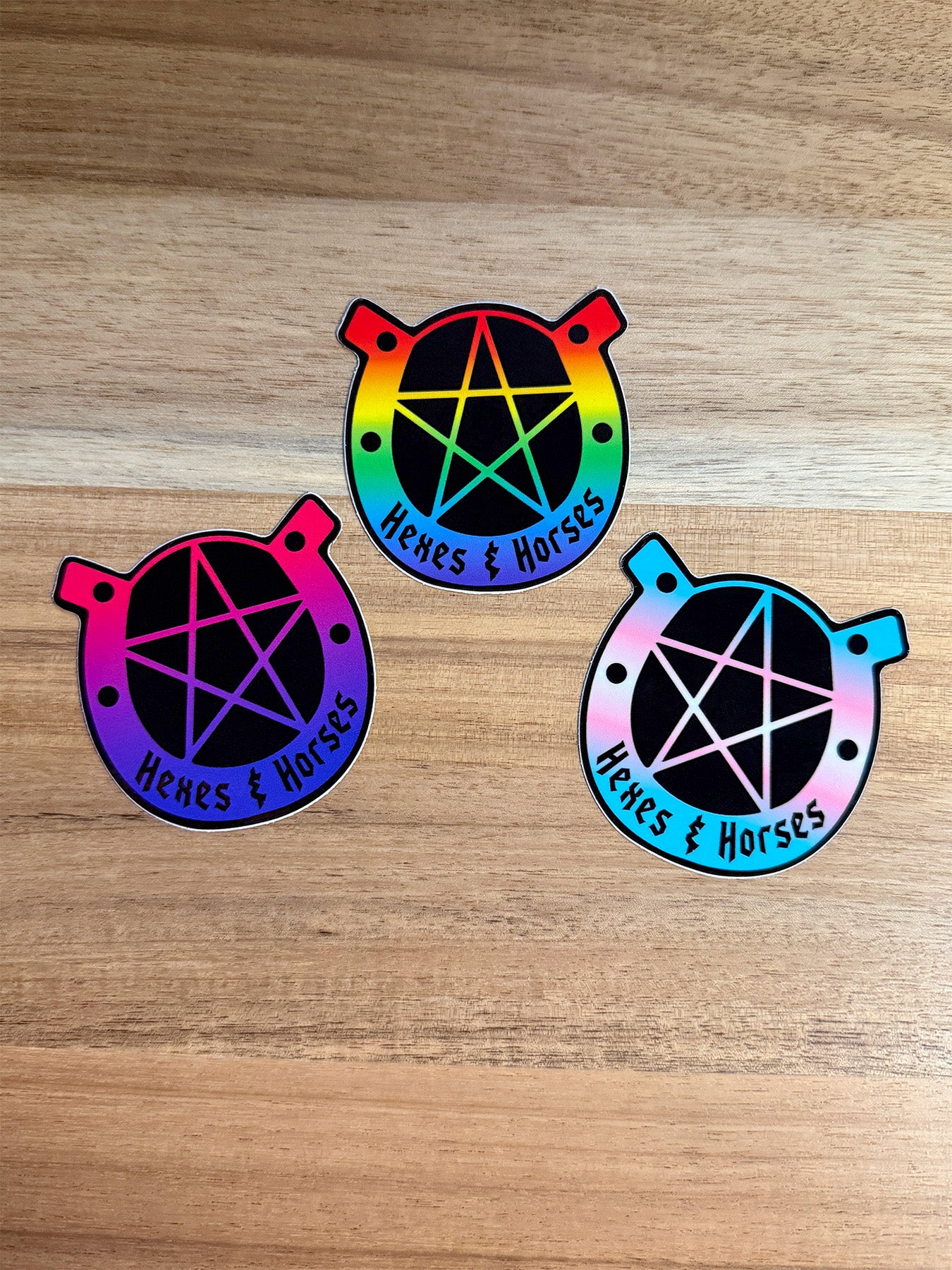 Hexes and Horses Pride - 3 Pack