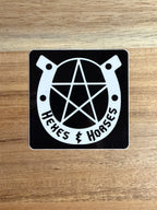 Hexes and Horses Sticker Two Pack