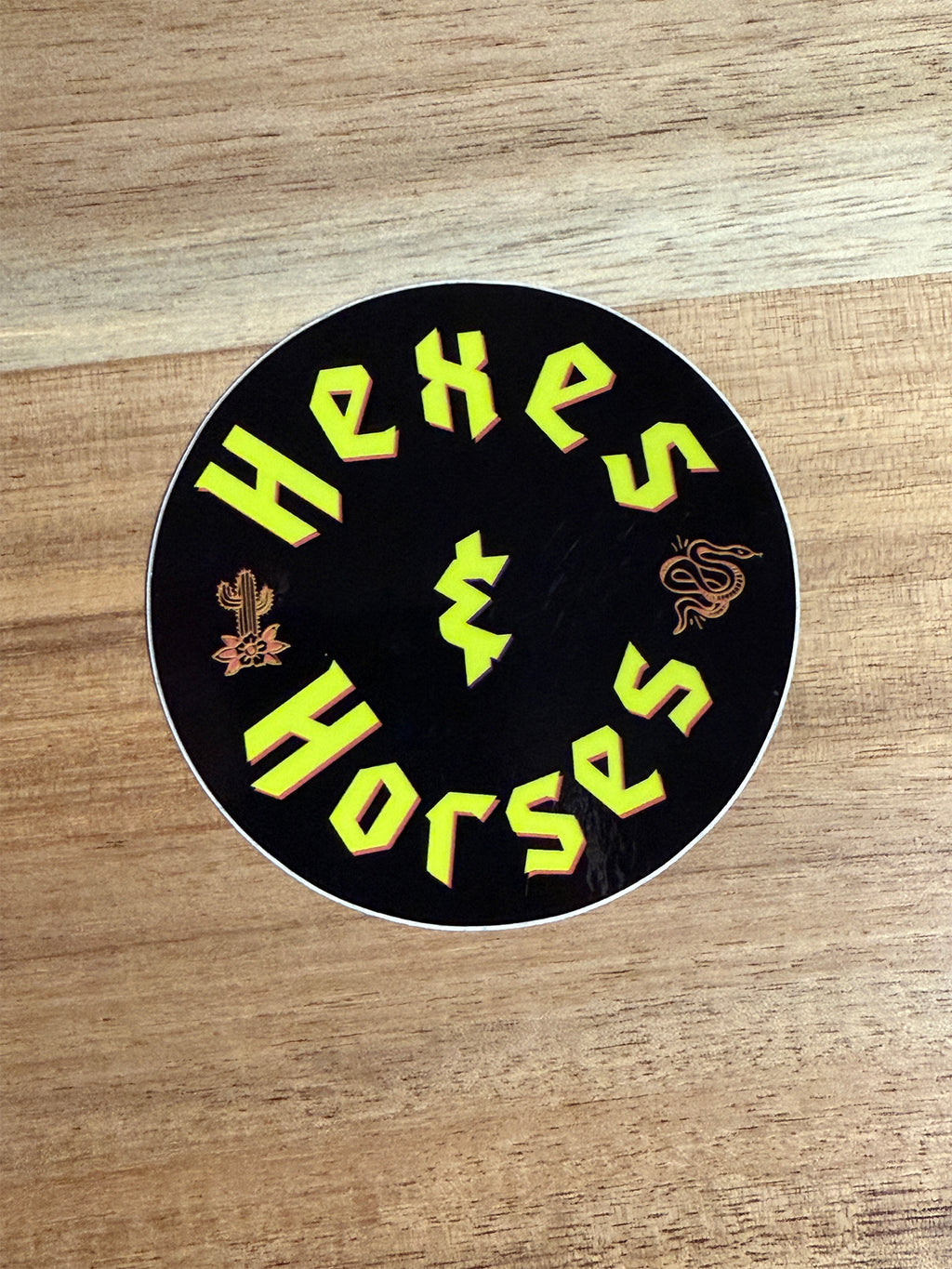 Hexes and Horses Sticker Two Pack