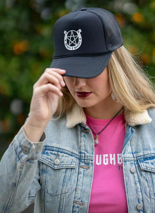 Hexes and Horses Classic Logo Trucker Hat
