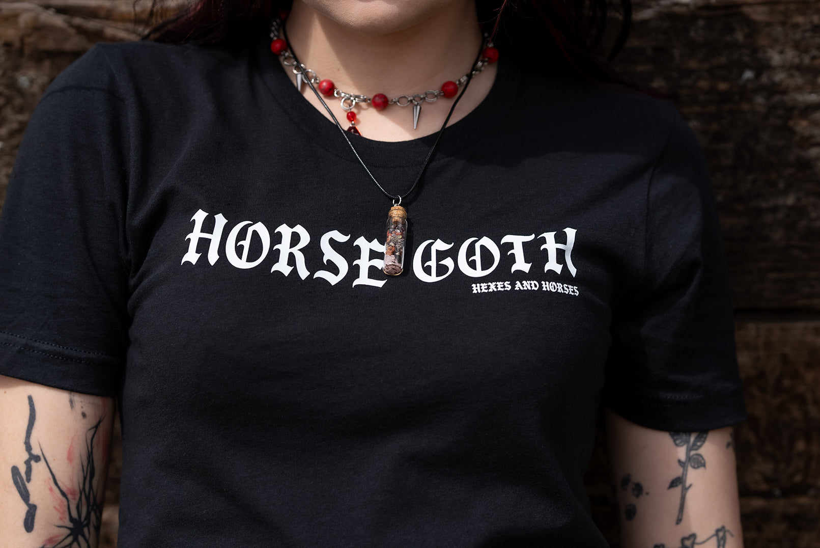 Horse Goth - Black