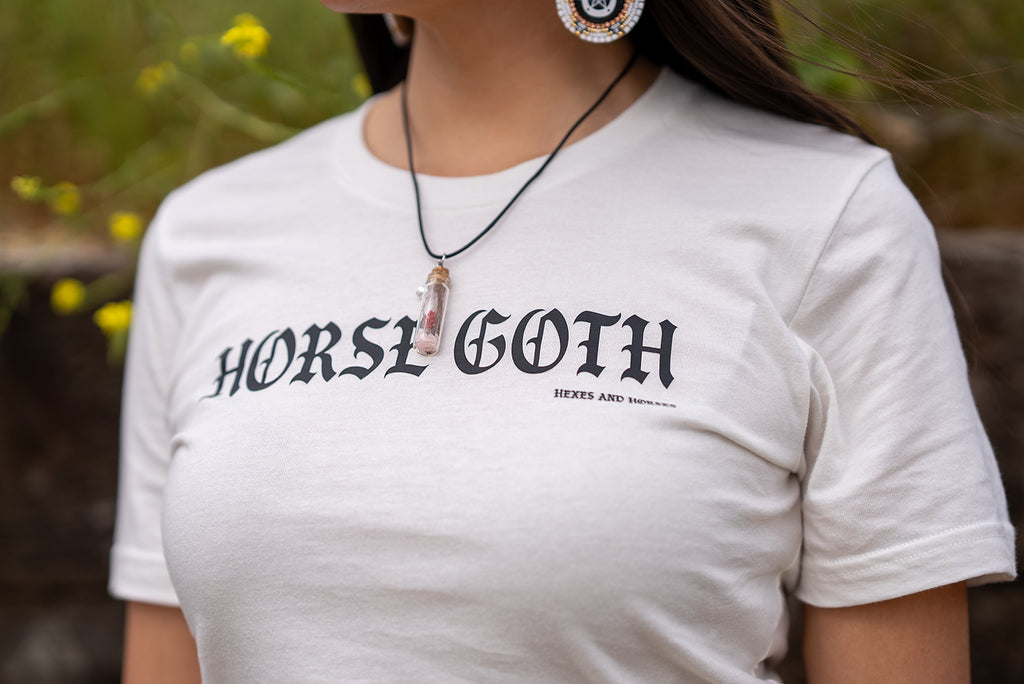 Horse Goth - White