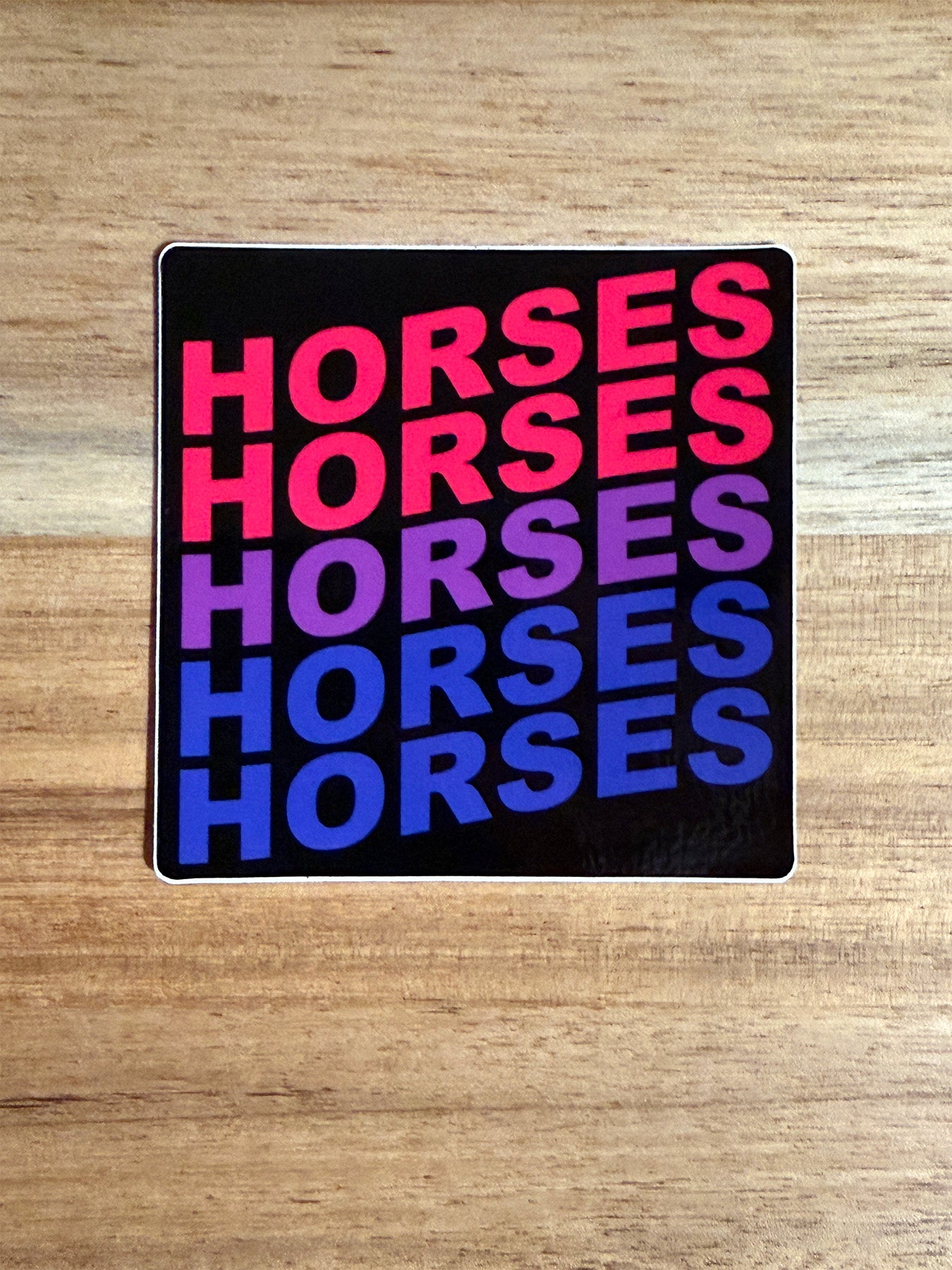 HorsesHorsesHorses - Bi Pride