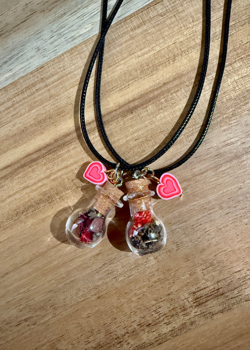 Barn Besties Pony Magic Necklace 2 Pack - Heartbeat