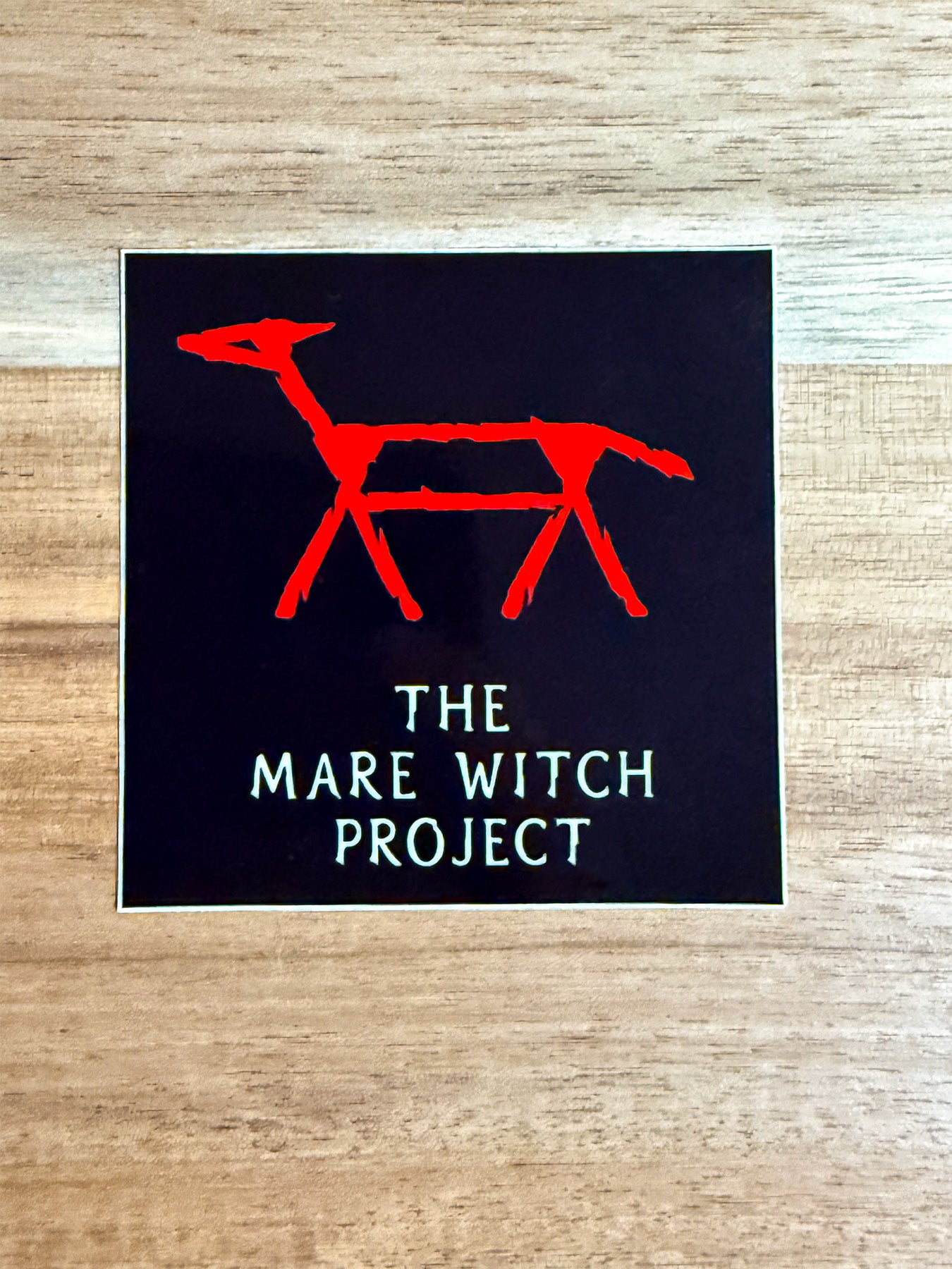 The Mare Witch Project Sticker Two Pack