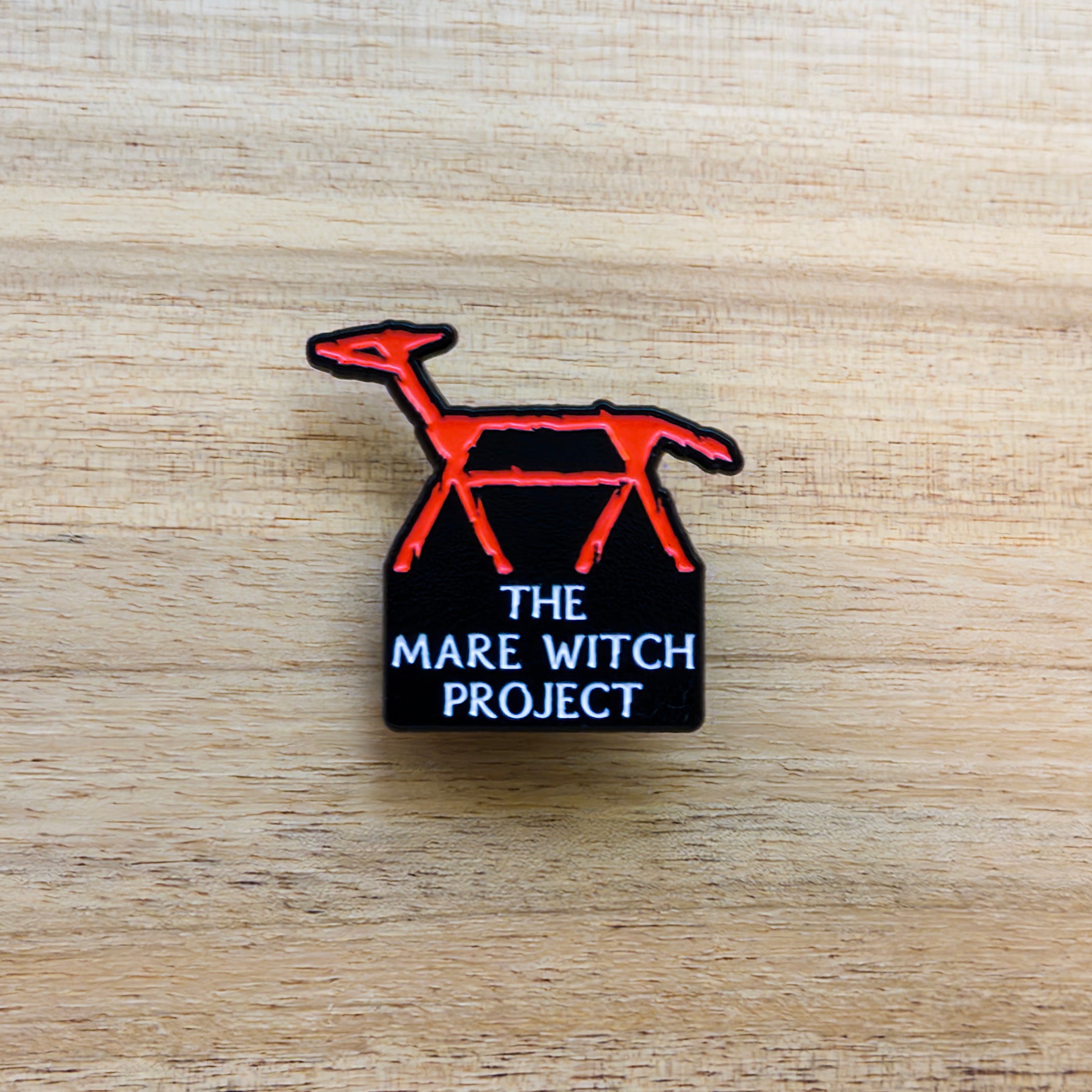 The Mare Witch Project Pin