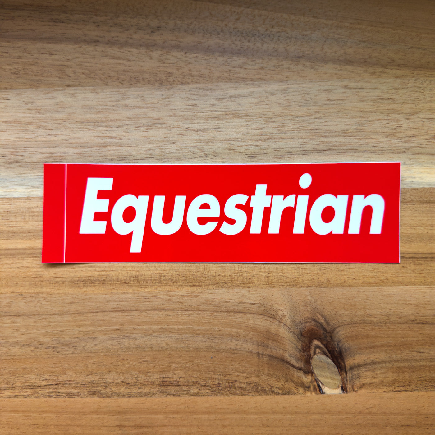 Equestrian - Bumper Sticker