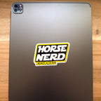Horse Nerd Sticker