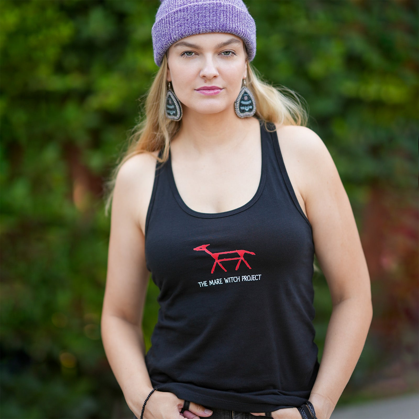 The Mare Witch Project Racerback