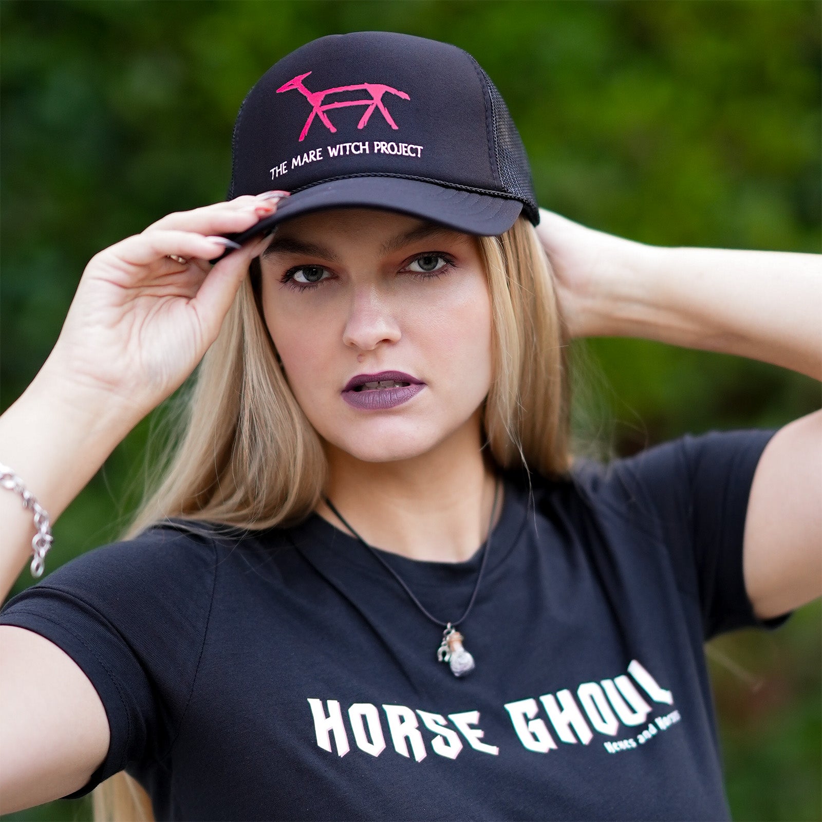 The Mare Witch Project Trucker Hat